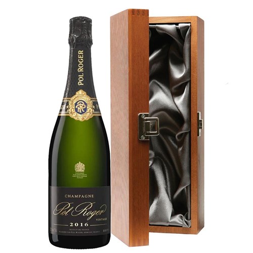 Pol Roger Brut Vintage Champagne 2016 75cl in Luxury Gift Box